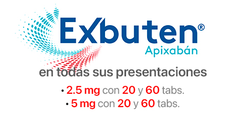 Promoción 3 + 1 Exbuten Apixabán – Anticoagulante para la Prevención de Trombosis