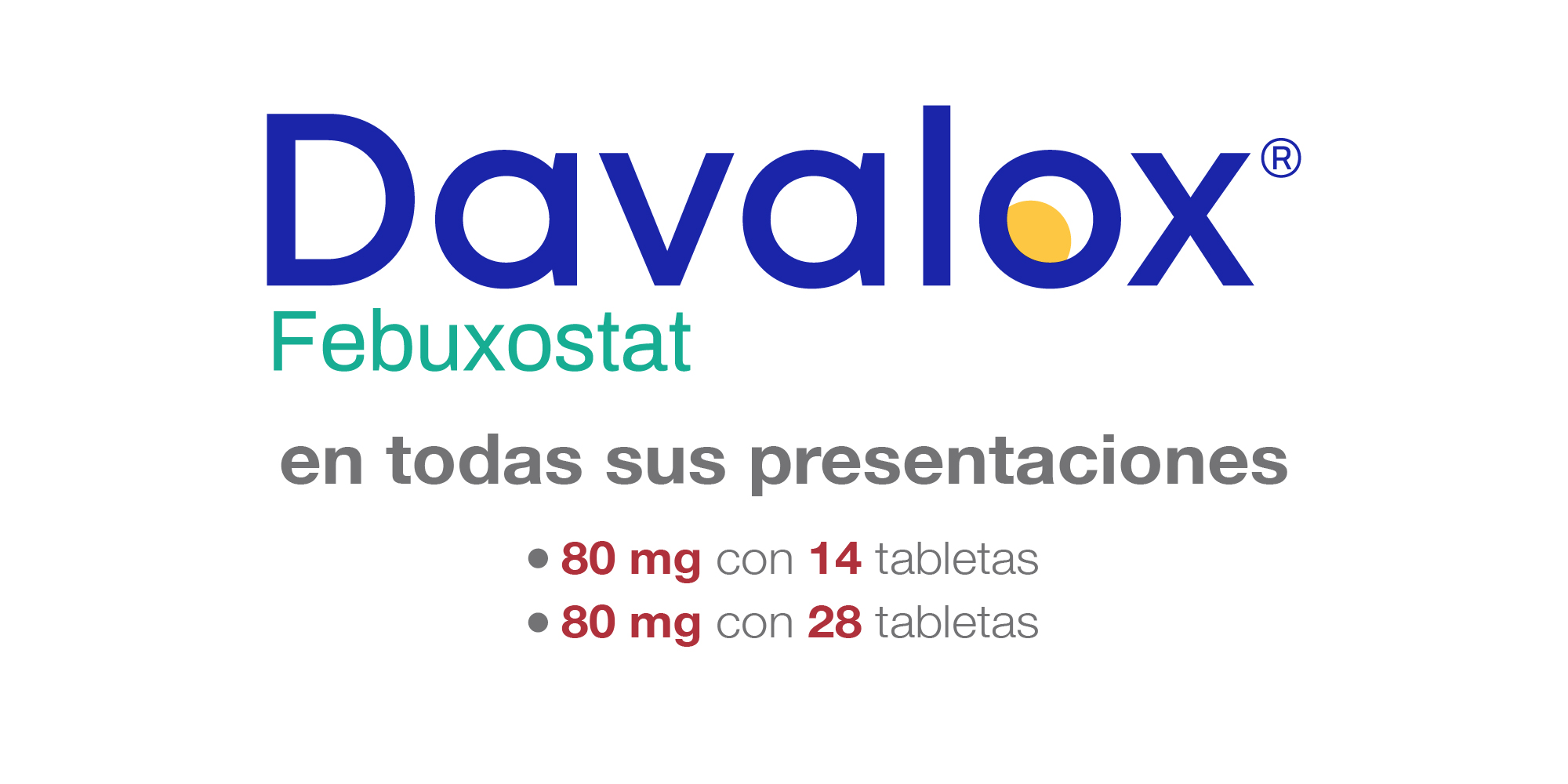 Promoción 3 + 1 Davalox® (Febuxostat) – Control del Ácido Úrico